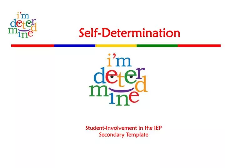 self determination n.