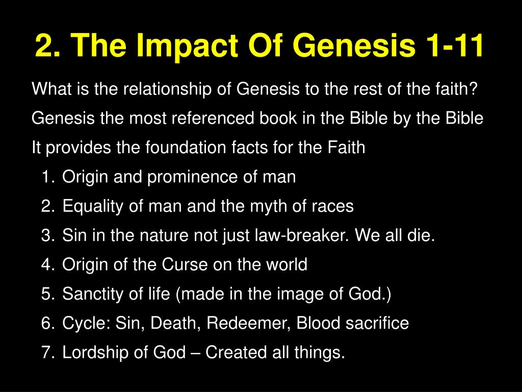 Genesis 1-11 and Work