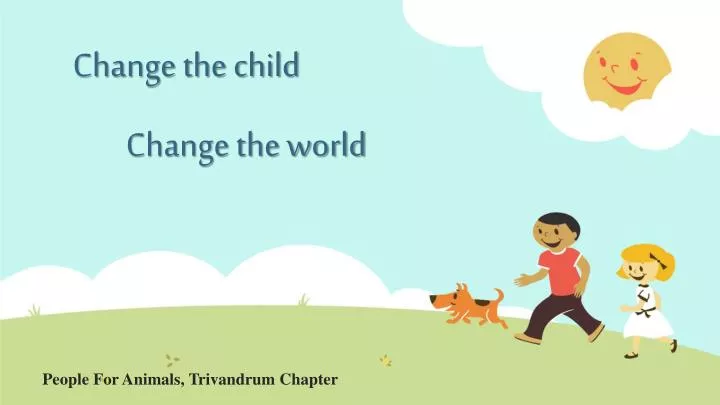 change the child change the world n.