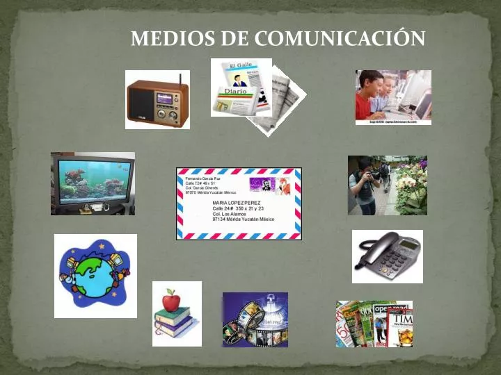 PPT - MEDIOS DE COMUNICACIÓN PowerPoint Presentation, free download -  ID:2142476