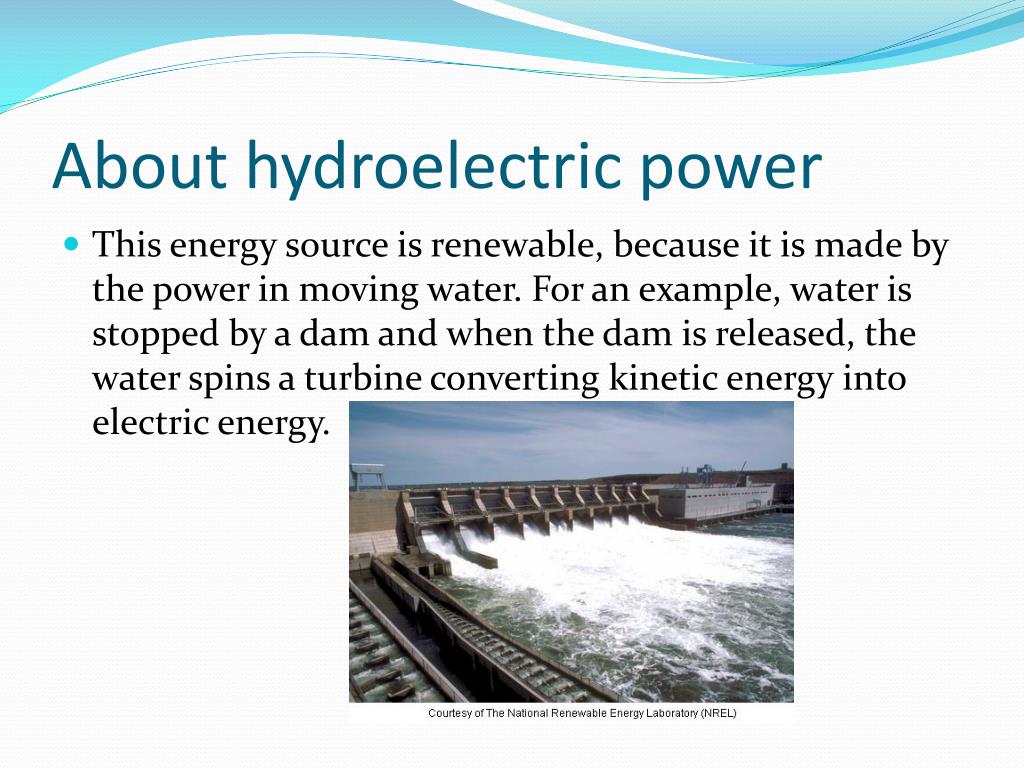 argumentative essay about hydroelectric power