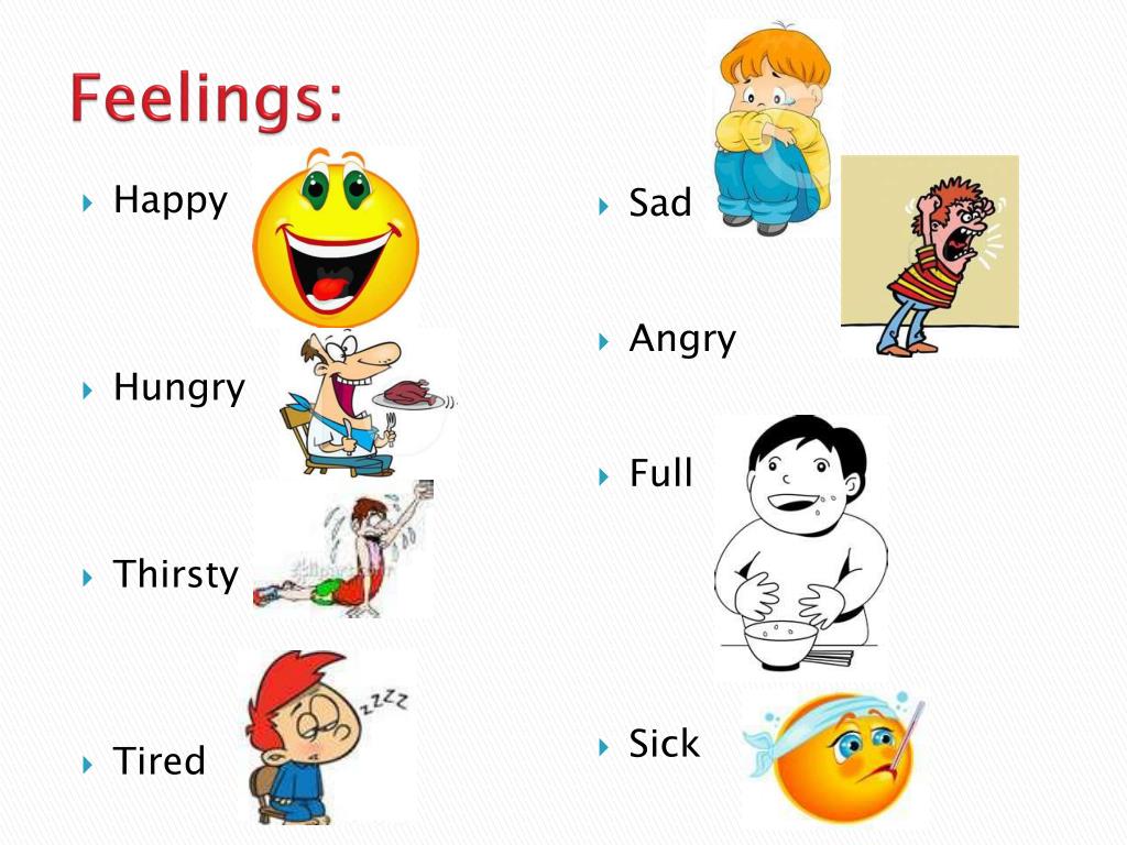 Hungry cold. Эмоции на английском для детей. Карточки эмоции на английском. Эмоции на английском для детей thirsty. Feelings картинки.