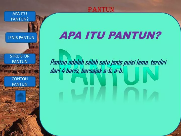 PPT  APA ITU PANTUN? PowerPoint Presentation, free download  ID2144462