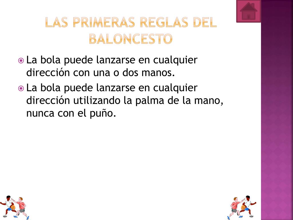 PPT - Las reglas del baloncesto PowerPoint Presentation, free download -  ID:2144766