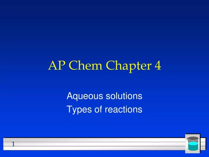 PPT - AP Chem Chapter 4 PowerPoint Presentation, free download - ID:2144903