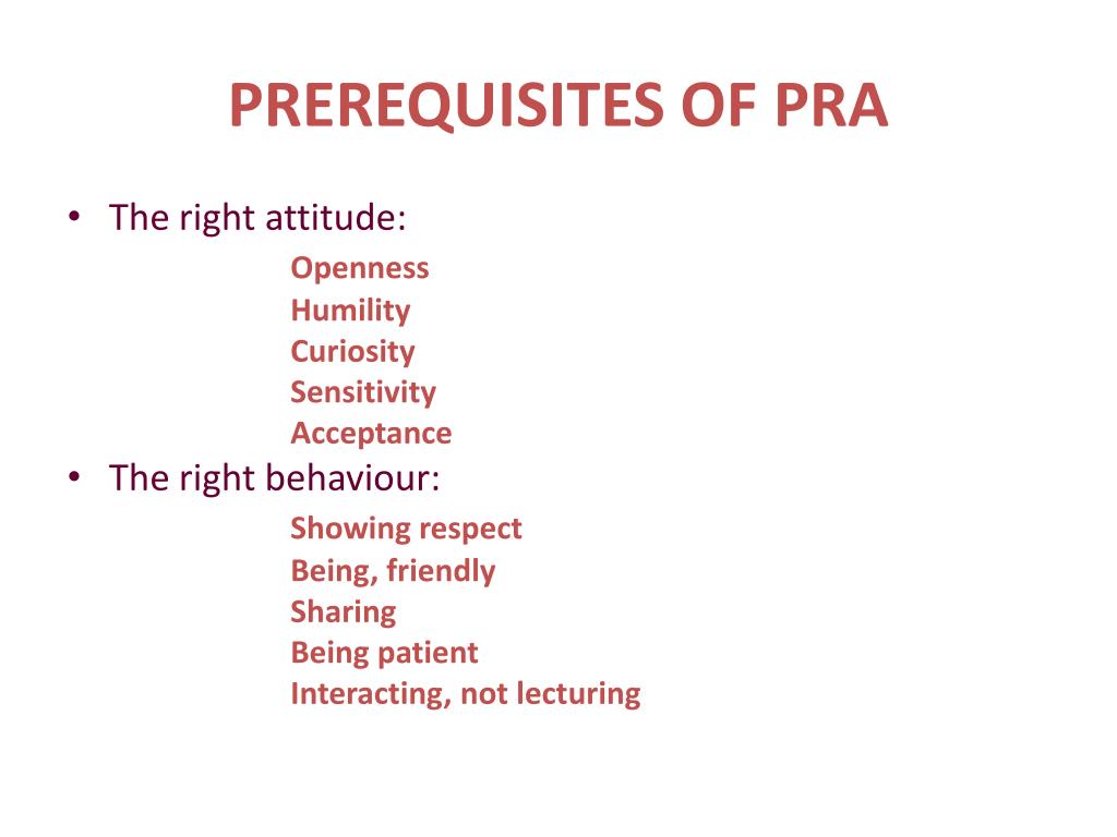 Pra Questionnaire PPT - Participatory Rural Appraisal (PRA) PowerPoint Presentation, free ...