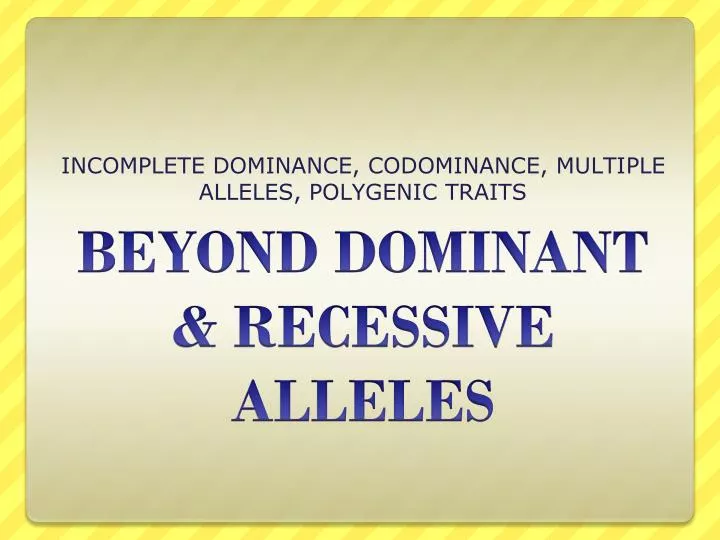 ppt-beyond-dominant-recessive-alleles-powerpoint-presentation-free-download-id-2146476