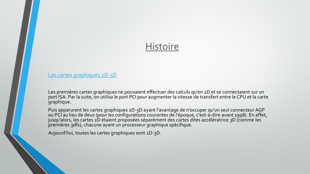 PPT - La carte graphique PowerPoint Presentation, free download - ID:2146750