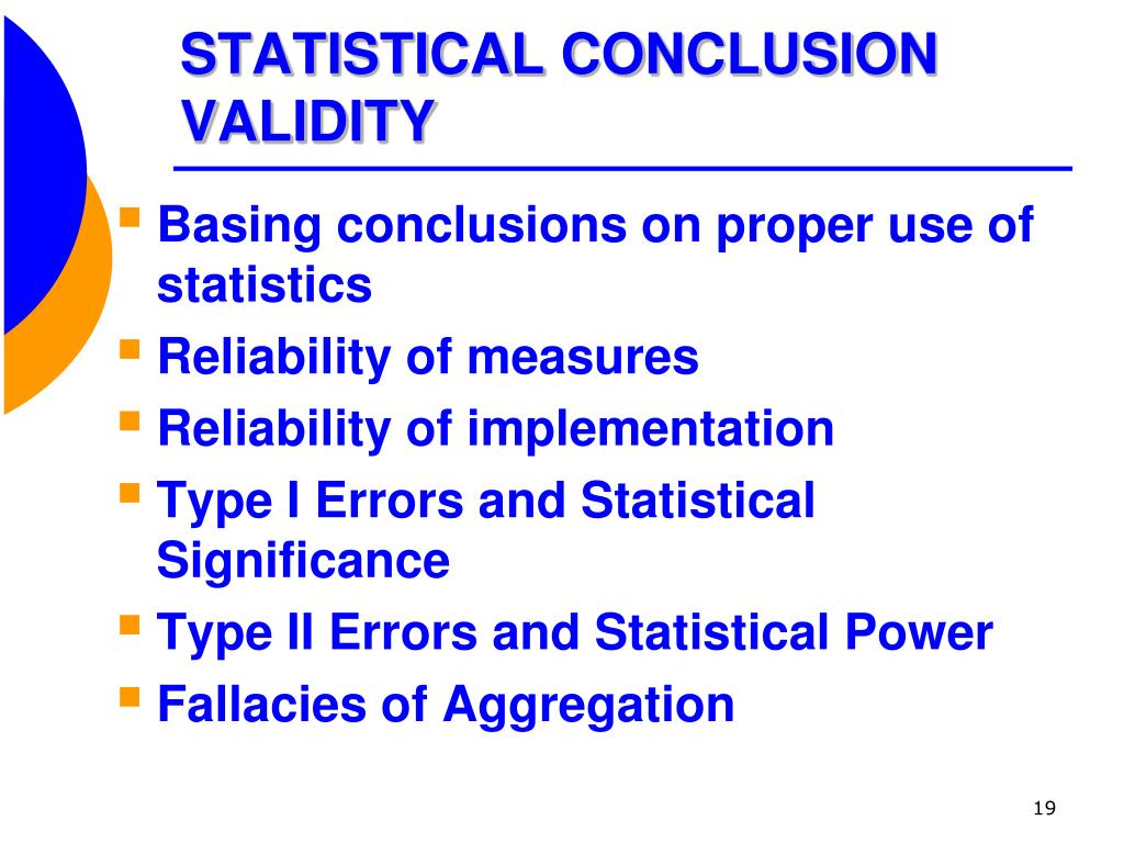 construct validity stats