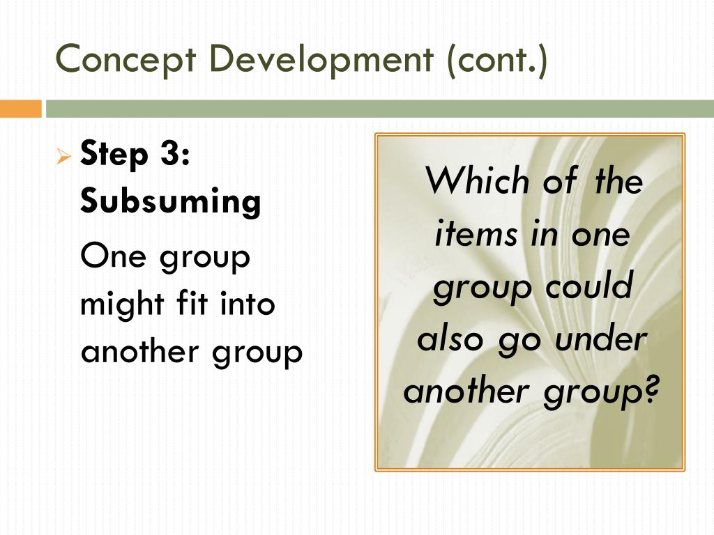 group subsume regroup taba group subsume regroup taba