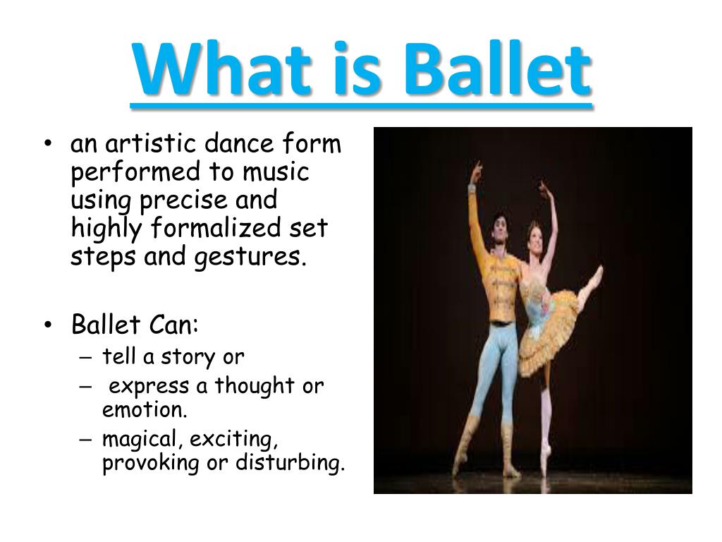 essay about the importance of ballet