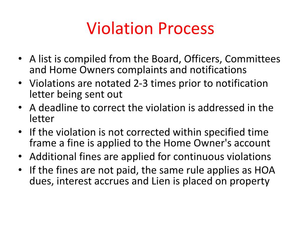 PPT - Hunter’s Cove Home Owner’s Association (HCHOA) PowerPoint ...