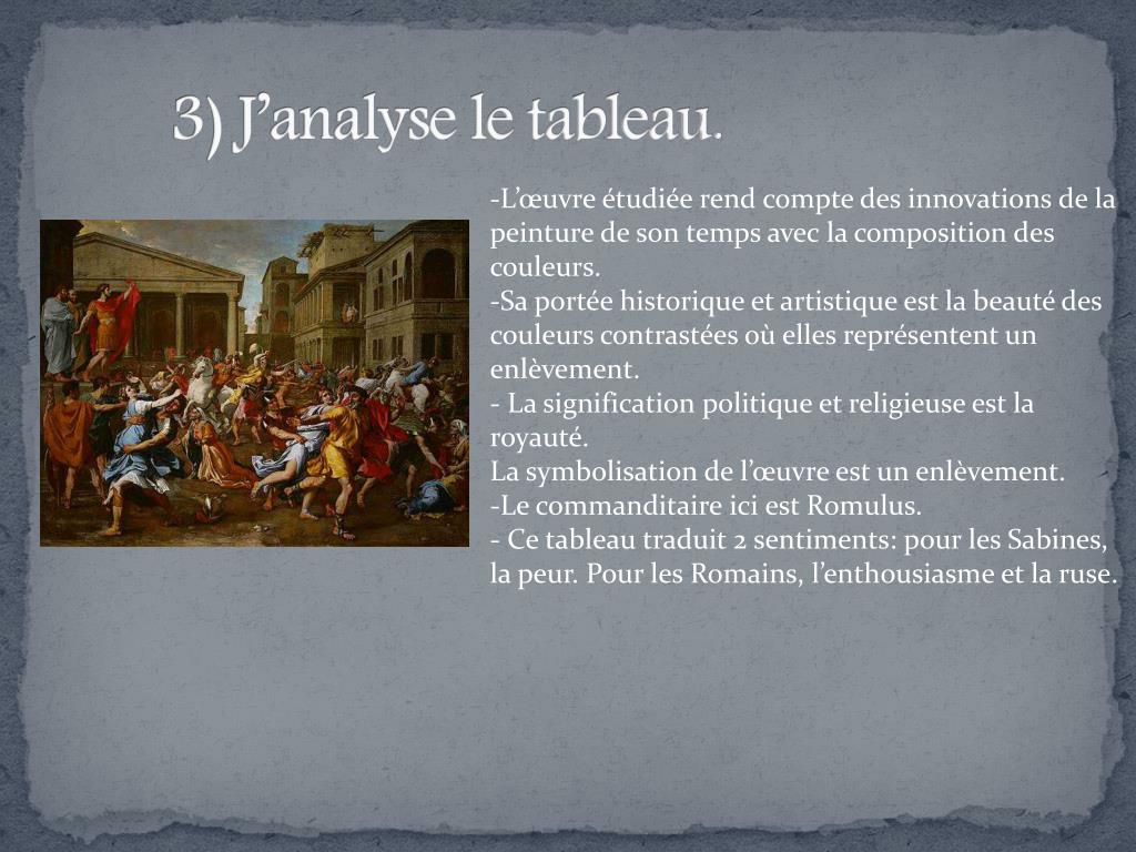 Ppt L Enlevement Des Sabines Nicolas Poussin Powerpoint Presentation Id 2148875