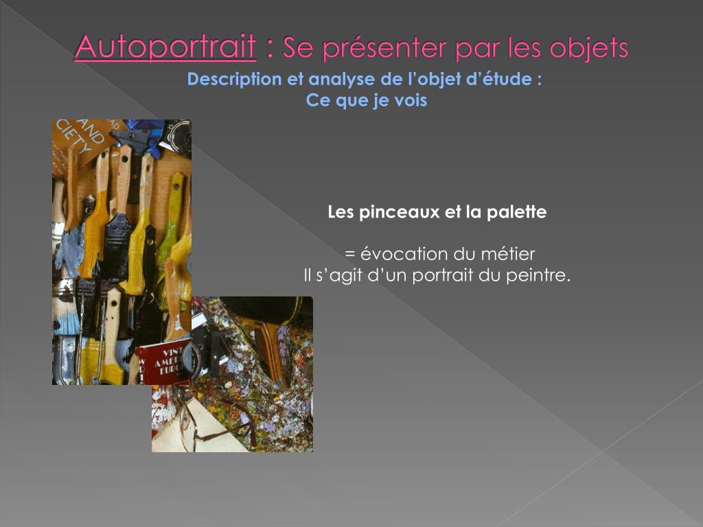 PPT - 3 ème E Histoire des Arts Thème : LE PORTRAIT PowerPoint Presentation  - ID:2148878