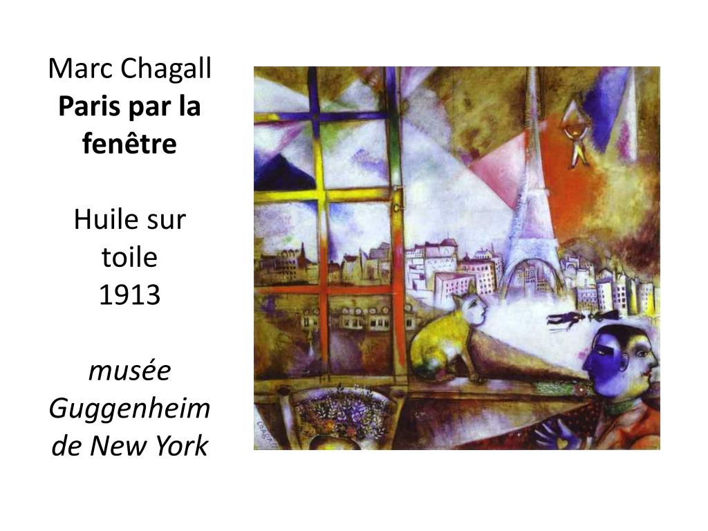 PPT - Marc Chagall Paris par la fenêtre PowerPoint Presentation, free  download - ID:2148924