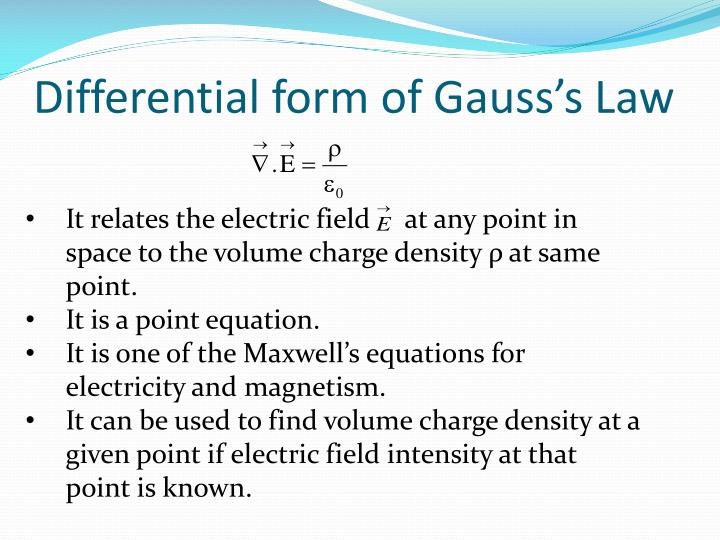 gauss law for magnetism and electricity gauss law for magnetism and electricity