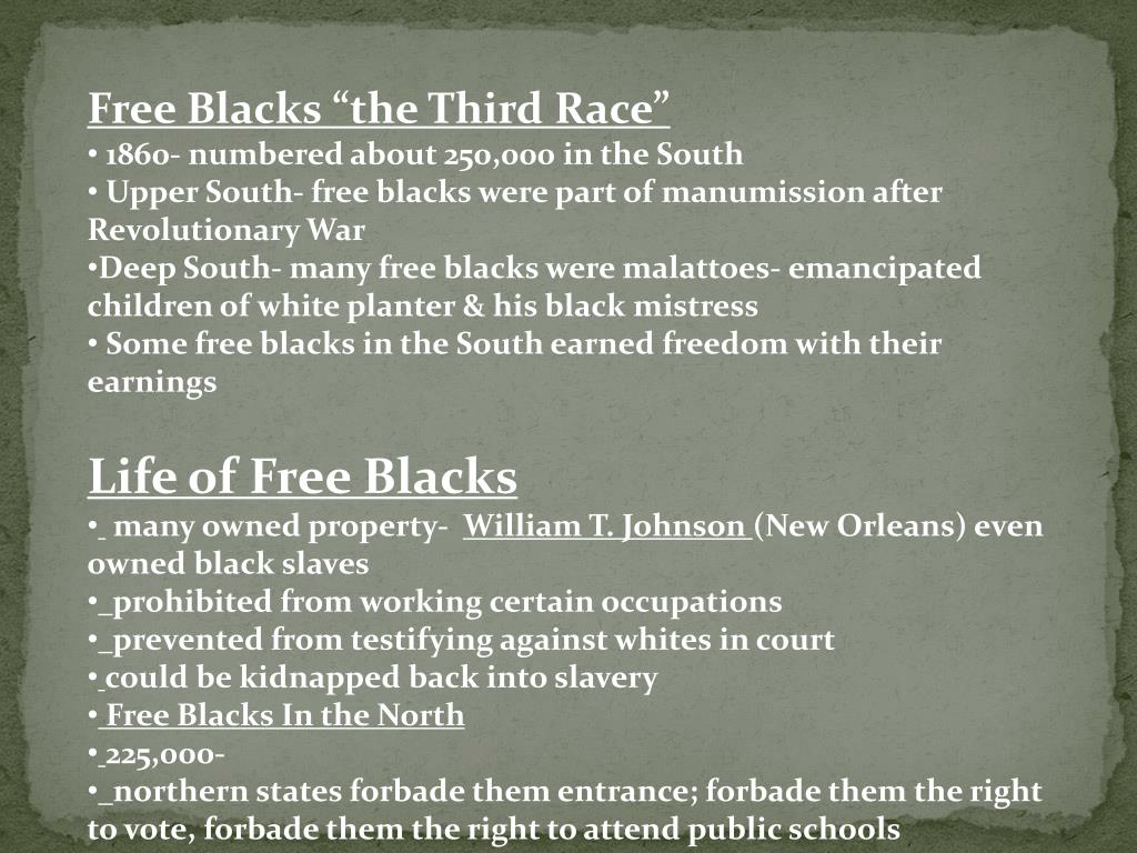 PPT - The South and the Slavery Controversy PowerPoint Presentation ...