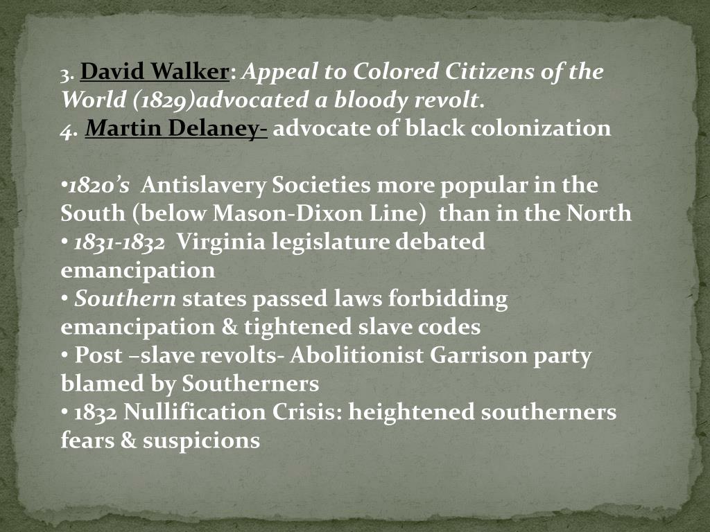 PPT - The South and the Slavery Controversy PowerPoint Presentation ...