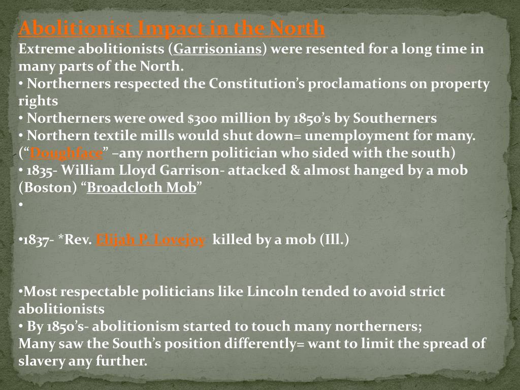 PPT - The South and the Slavery Controversy PowerPoint Presentation ...