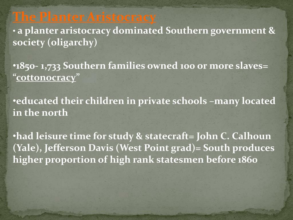 PPT - The South and the Slavery Controversy PowerPoint Presentation ...