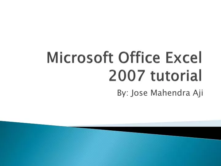 tutorials for microsoft excel 2007 free download tutorials for microsoft excel 2007 free download