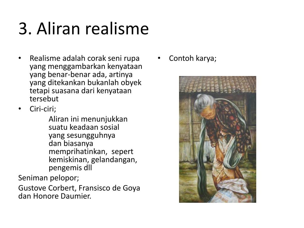 PPT - MATERI ALIRAN-ALIRAN SENI RUPA PowerPoint Presentation, free download - ID:2151706