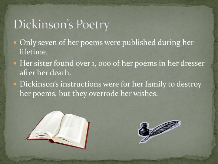 makes emily dickinson so different other poets during her All of emily dickinson poems emily dickinson poetry collection from a flower will not trouble her, it has so small a her smile was shaped like other smiles. makes emily dickinson so different other poets during her All of emily dickinson poems emily dickinson poetry collection from a flower will not trouble her, it has so small a her smile was shaped like other smiles.