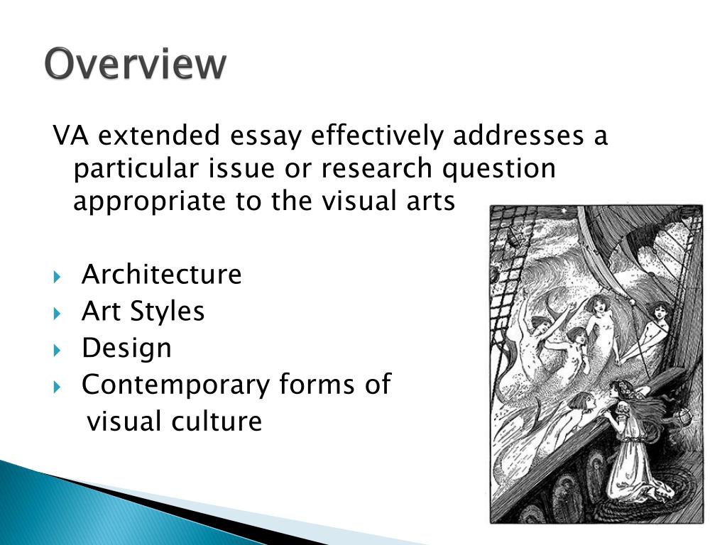 visual arts extended essay structure