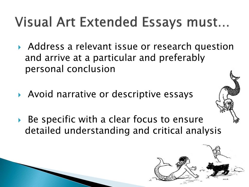visual arts extended essay criteria