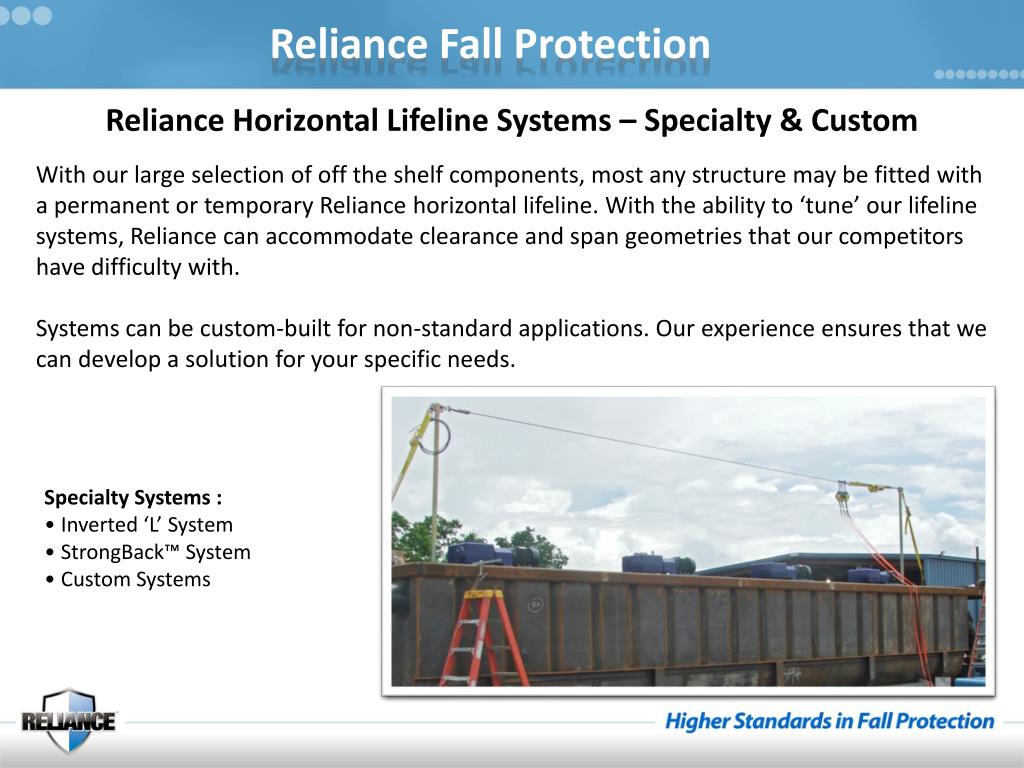 PPT Reliance Fall Protection PowerPoint Presentation, free download