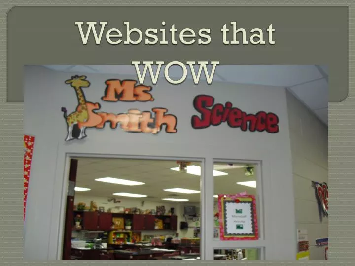 websites that wow n.