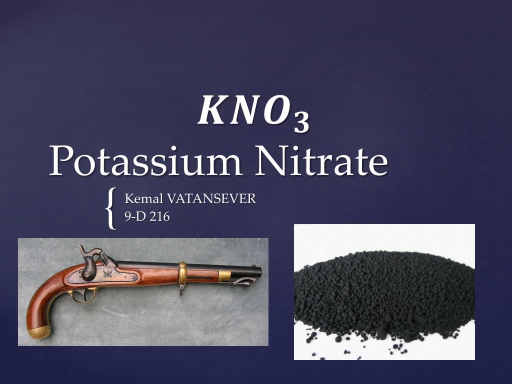 PPT - Potassium Nitrate PowerPoint Presentation, free download - ID:2152710