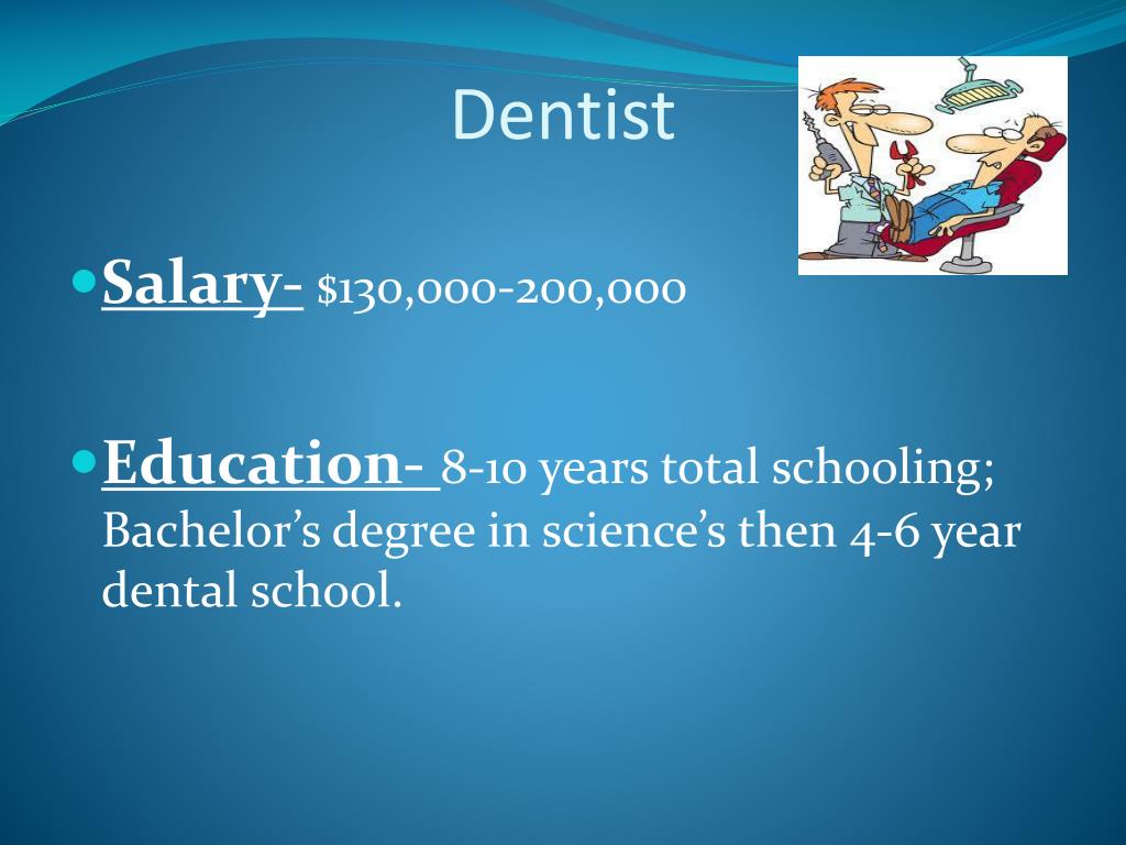 PPT Dental careers, educational requirements, A&P of teeth, and