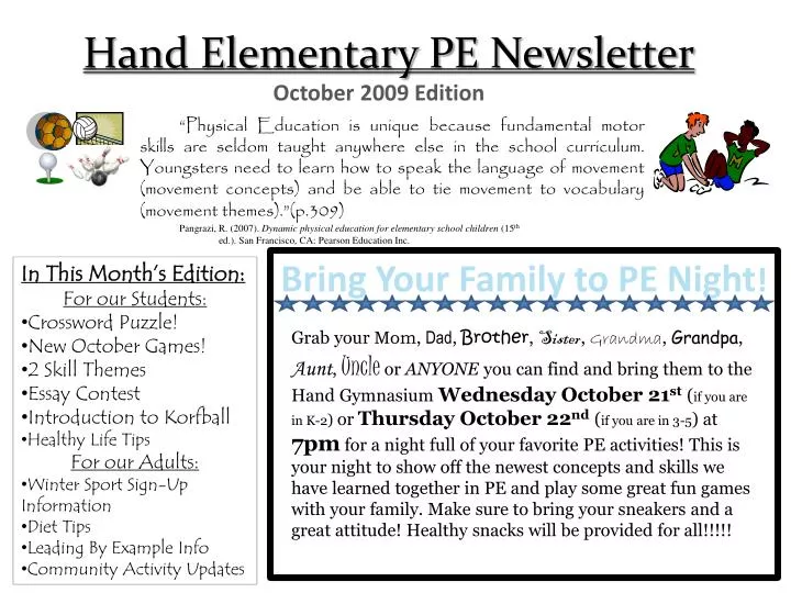 Ppt Hand Elementary Pe Newsletter Powerpoint Presentation Free Download Id Ppt Hand Elementary Pe Newsletter Powerpoint Presentation Free Download Id