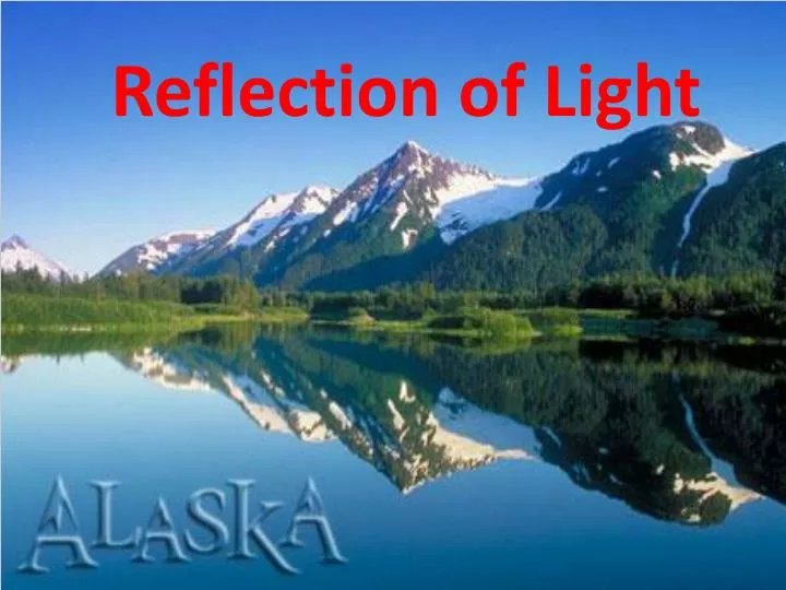 reflection presentation powerpoint ppt