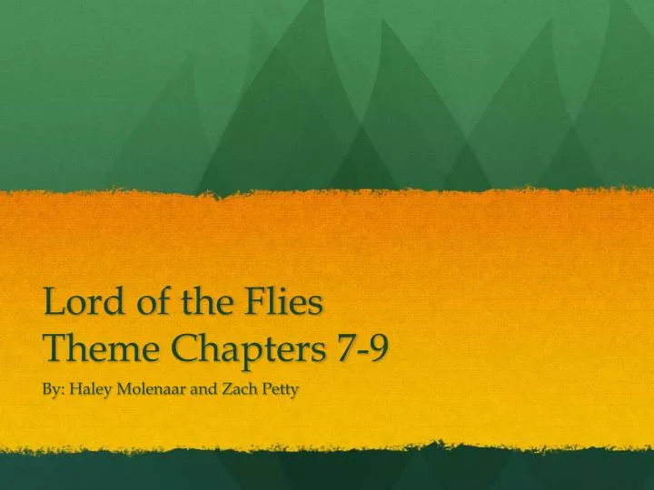 Lord Of The Flies Theme Responsibility | responsibility theme in lord of the flies ppt lord of the Lord Of The Flies Theme Responsibility | responsibility theme in lord of the flies ppt lord of the