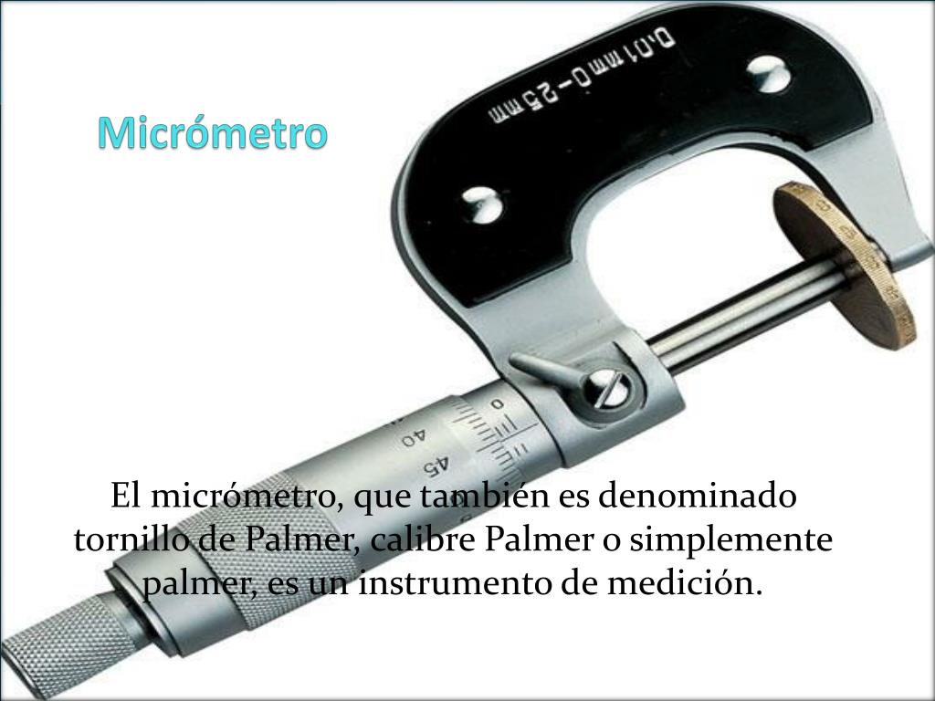 PPT - Micrómetro PowerPoint Presentation, free download - ID:2155198