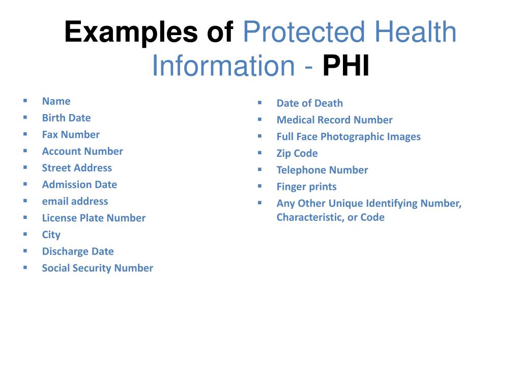 PPT Protected Health Information PHI PowerPoint Presentation Free ppt-protected-health-information-phi-powerpoint-presentation-free