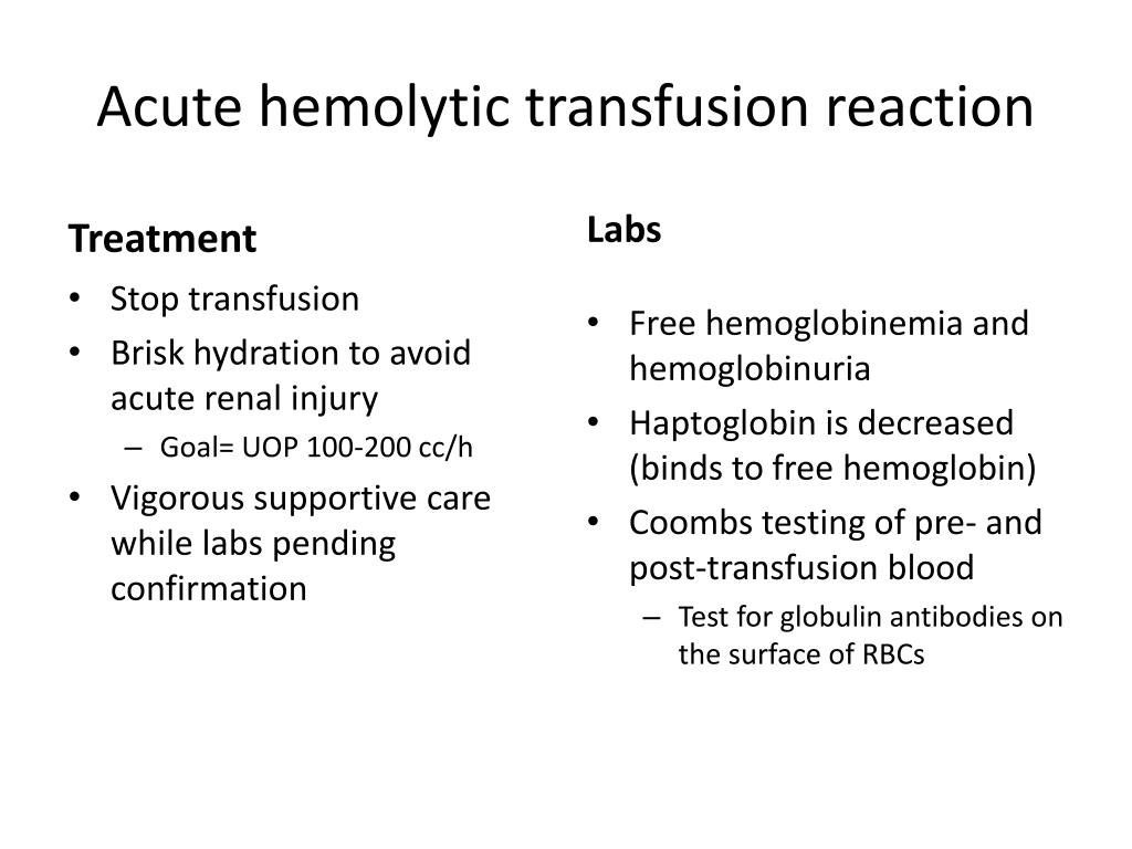 PPT Simulation Training Assessment Tool STAT Acute Hemolytic Transfusion Reaction PPT Simulation Training Assessment Tool STAT Acute Hemolytic Transfusion Reaction