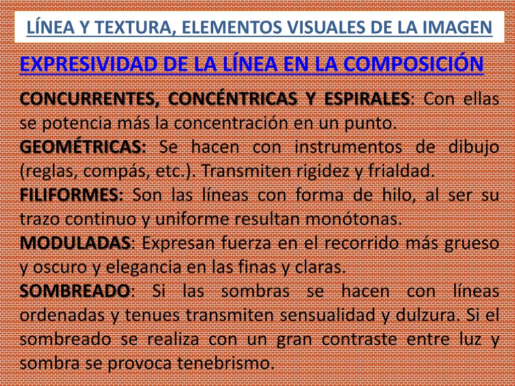 elementos visuales y sonoros elementos visuales y sonoros