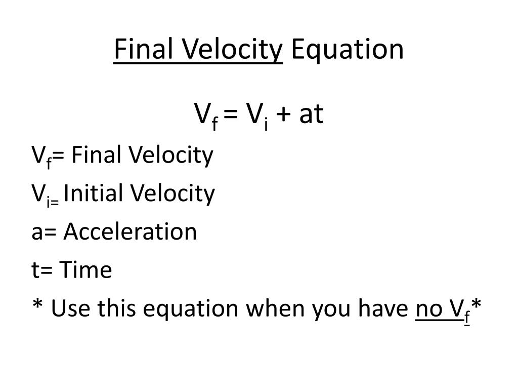 How To Calculate Final