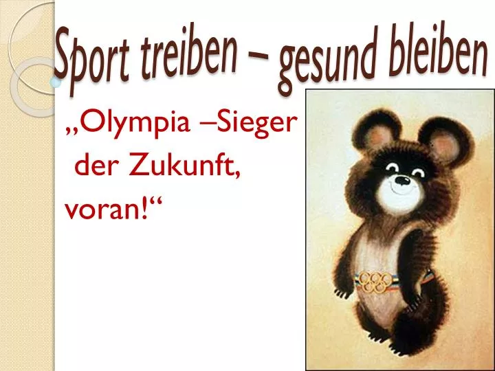 Ppt Sport Treiben Gesund Bleiben Powerpoint Presentation Free Download Id