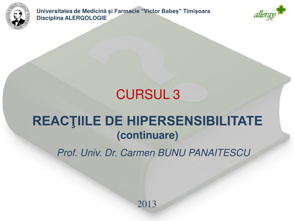 Site- ul de intalnire intre hipersensibilitate