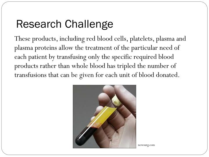 Presentation On The Topic Of The Blood