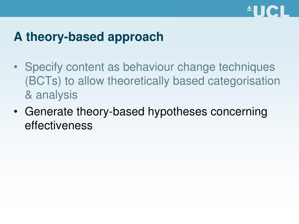 PPT - Applying theory to designing A&F interventions and evaluations in ...