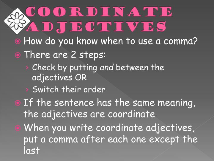 coordinate-adjectives-worksheets