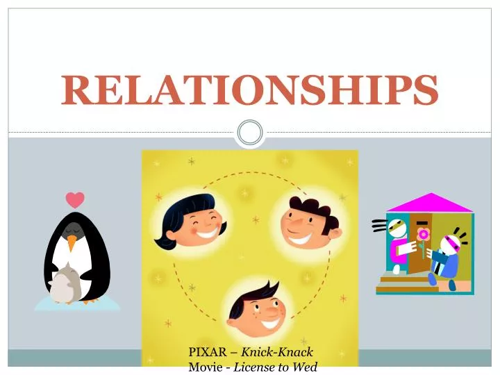 presentation on topic relationship