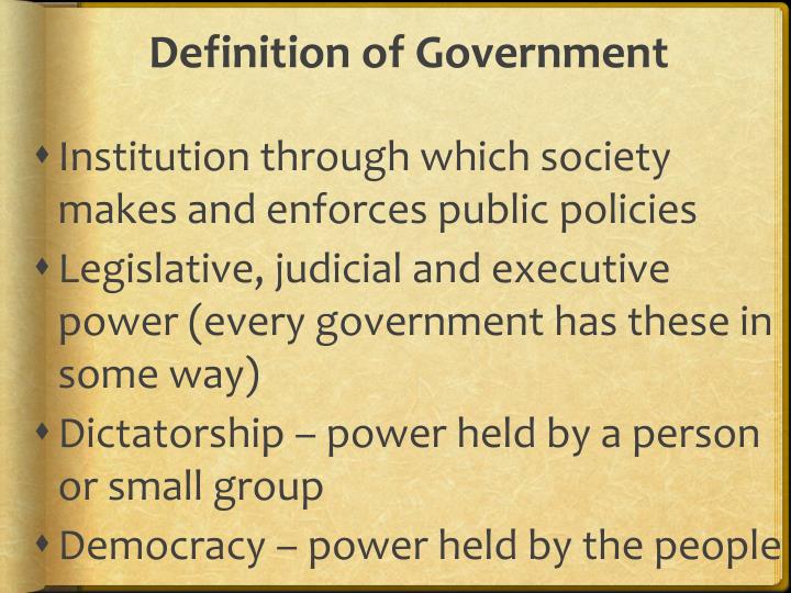 PPT - Chapter 1 Principles of Government PowerPoint Presentation - ID ...