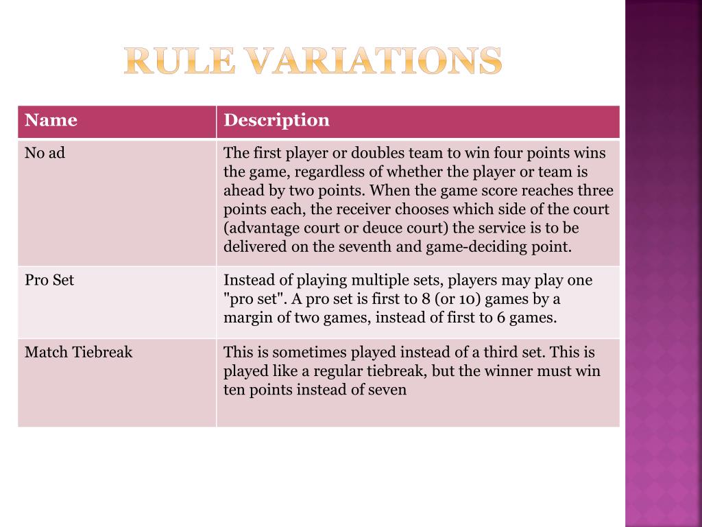 PPT - Tennis PowerPoint Presentation, free download - ID:2163968