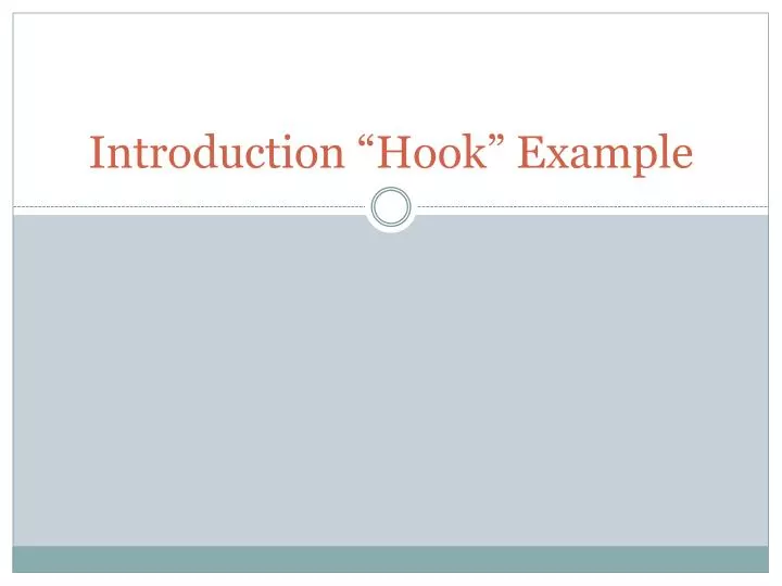 hook examples hook examples